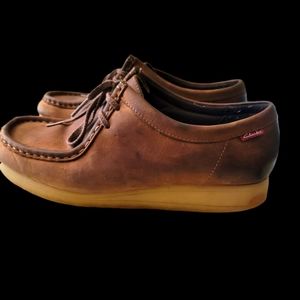 Clarks wallabies Beeswax